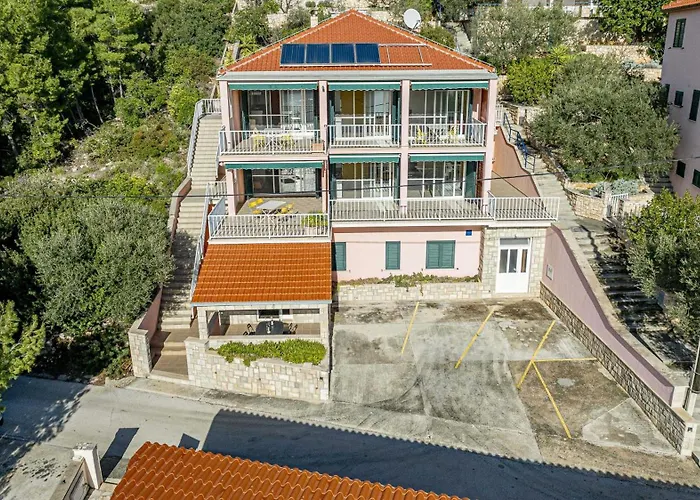 Adriatic Sea View Retreat Gora 아파트 Blato (Korcula)