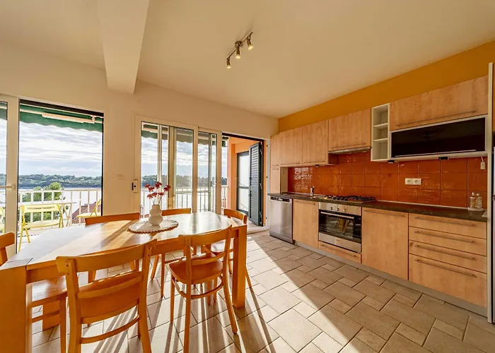 아파트 Adriatic Sea View Retreat Gora Blato (Korcula)