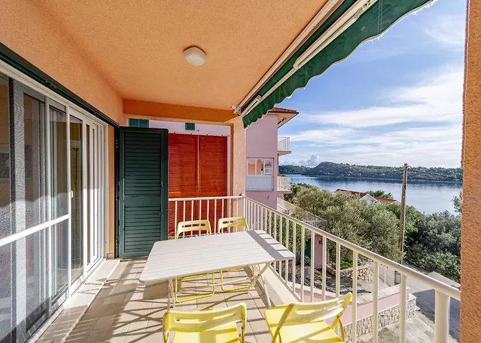 Adriatic Sea View Retreat Gora 아파트 *